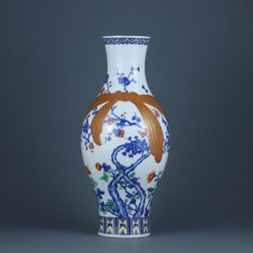 BLUE&WHITE GLAZE VASE