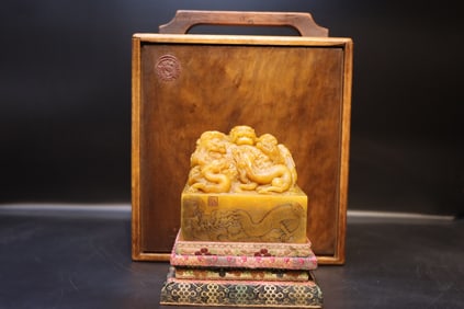 TIANHUANG STONE CARVED SEAL