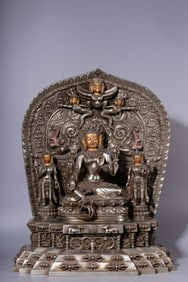 GILT BRONZE CAST TARA BUDDHA STATUE