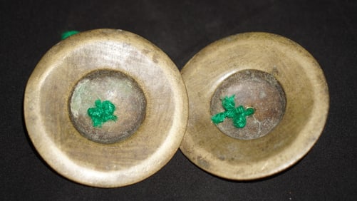 Copper cymbals