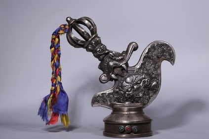 COPPER CAST ORNAMENT