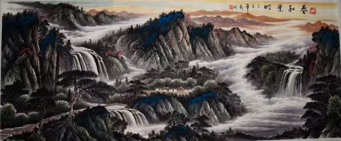 Xiong Shengwu's paintings
