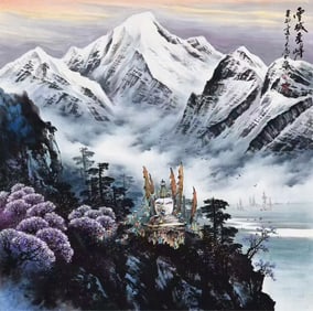 Wang Dawei's paintings