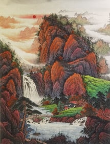 Zhao Lihe's secluded residence in the valley