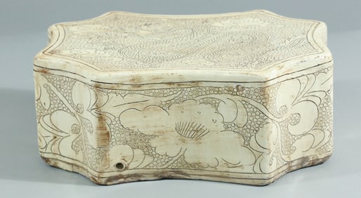 CIZHOU YAO GLAZE FLOWER PATTERN PILLOW