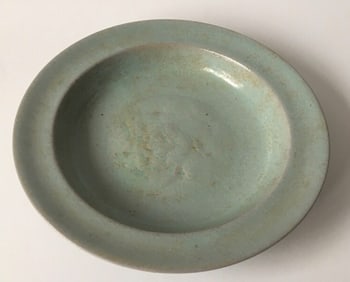 RU YAO GREEN GLAZE PLATE