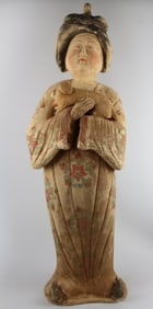 POTTERY FIGURE STATUE