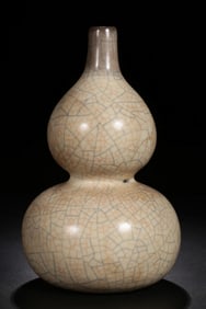 GE YAO GLAZE GOURD SHAPE VASE