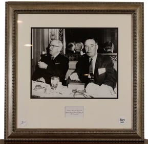 PHOTOGRAPH OF PRESIDENT TRUMAN