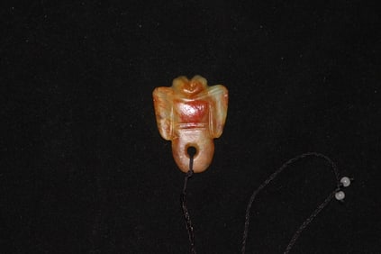 Hongshan culture jade eagle pendant