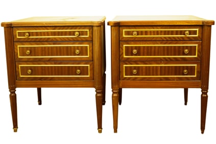 PAIR OF REGENCY STYLE LAMP TABLES