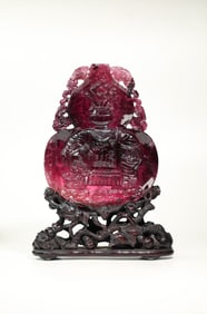 Tourmaline Taiping Elephant