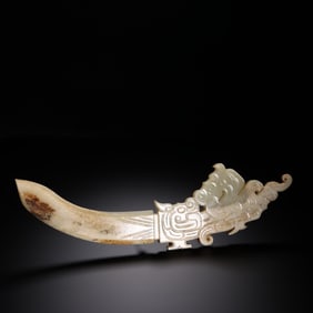 Ancient jade jade scepters