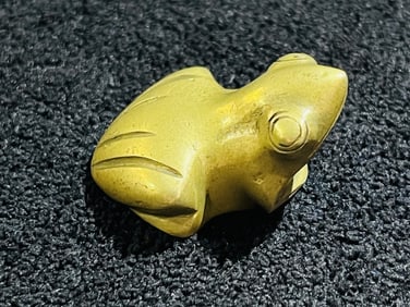 Gilded Tang Dynasty Treasury frog ornaments