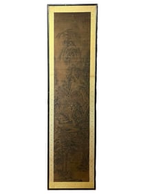 Lan Ying silk painting