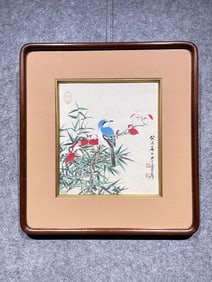 Zhang Daqian's flower and bird painting