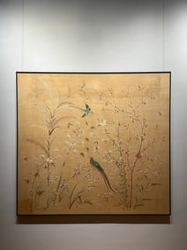 Flower and bird Guangdong embroidery