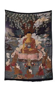 Yunjin mirror with the first turning of the Dharma wheel