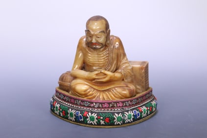 SOAPSTONE ARHAT SHAPE PENDANT