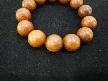 CHENXIANG WOOD CARVED BRACELET