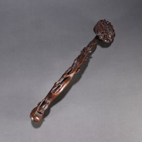 AGARWOOD WRAPPED FLOWER PATTERN RUYI