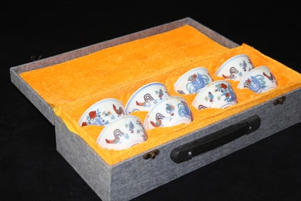 CHENG HUA MARK ROOSTER GRANDE JAR CUP