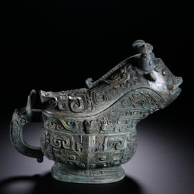 BRONZE COPPER VESSEL