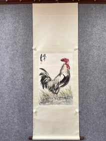 HUANG ZHOU MARK PVERTICAL AXIS PAINTING