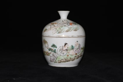LIU SHUNTAI MARK POTTERY JAR