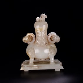 HETIAN JADE CONTAINER