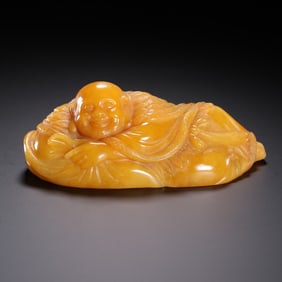 SHANGJUN MARK TIANHUANG STONE MAITREYA BUDDHA PENDANT