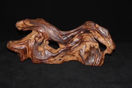 CLIFF CYPRESS WOOD ORNAMENT