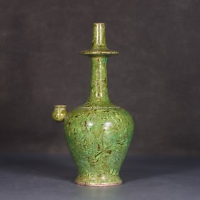 TANG DONG XIAN YAO GREEN GLAZE VASE
