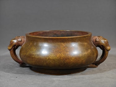 COPPER CAST CENSER