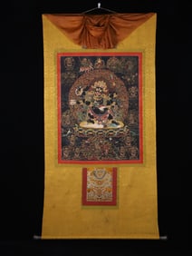 TIBETAN BUDDHA THANGKA