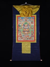 BUDDHA PATTERN THANGKA