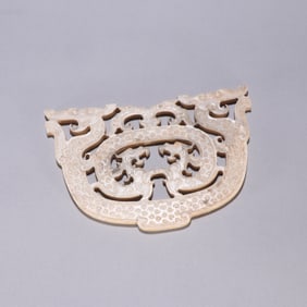 ANTIQUE JADE DARGON PATTERN BI