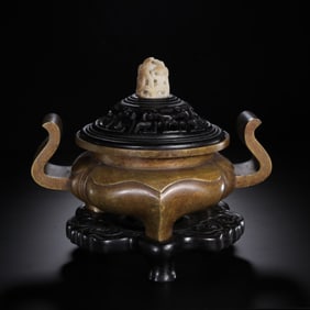 COPPER CAST CENSER