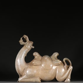 ANTIQUE JADE CAMEL ORNAMENT