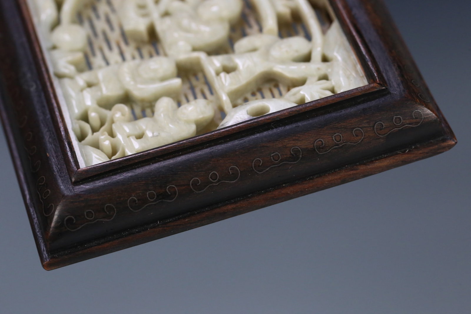 Hetian Jade Figural Plaque - 8