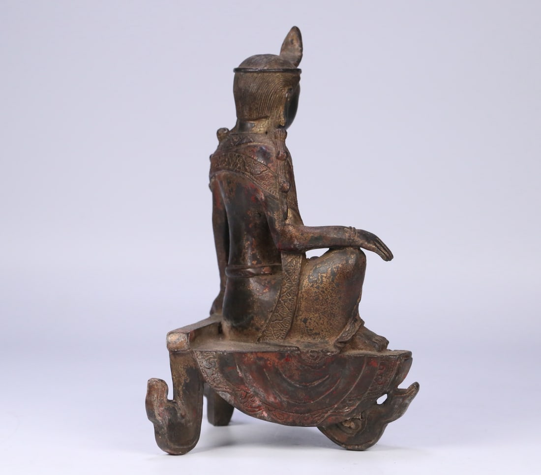 Gilt Bronze Seated Buddha - 2