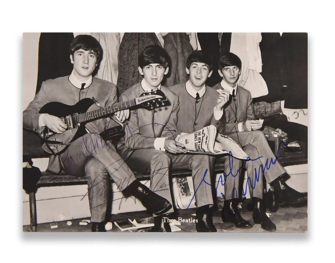 The Beatles - Signed Photographic Postcard (1 of 2)