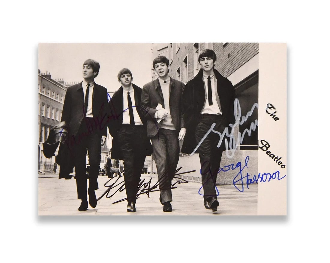 The Beatles - Signed Photographic Postcard (1 of 2)