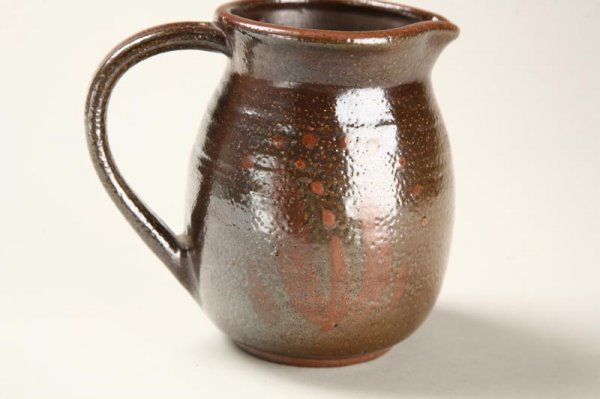 BRIGGSDALE POTTERY CREAMER. - 2