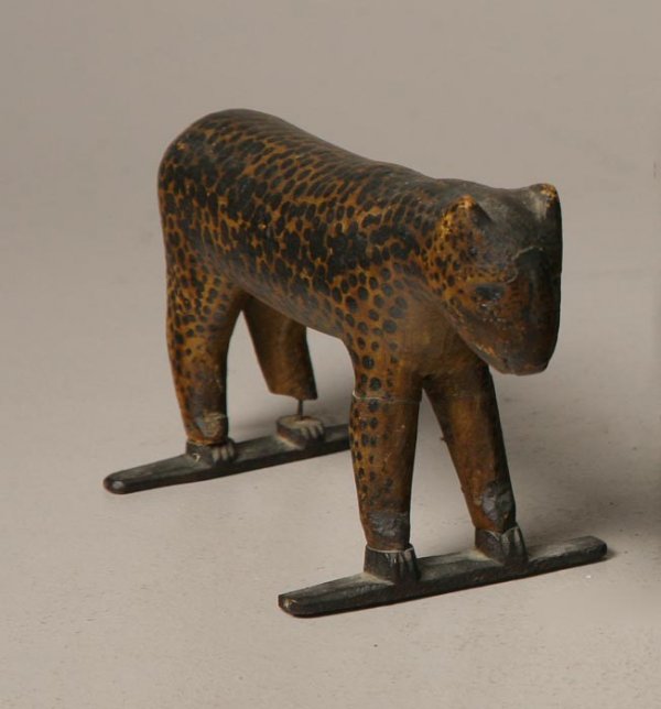 FOLK ART LEOPARD BY FRED ALTEN.
