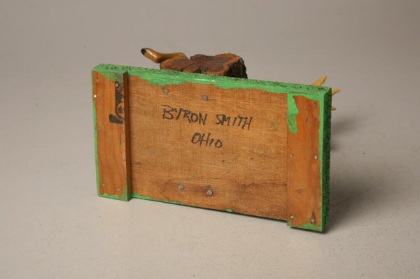 FOLK ART DEER BY BYRON SMITH. - 3