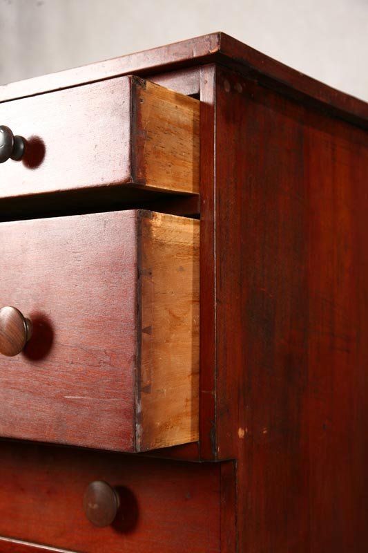 CHERRY EMPIRE CHEST OF DRAWERS. Probably Ohio, mi - 2