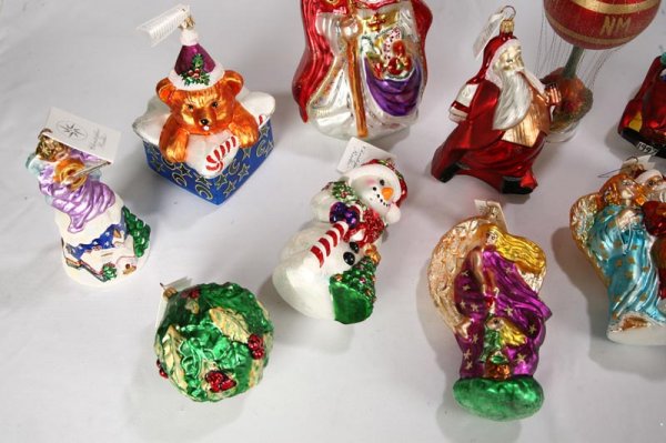 FOURTEEN RADKO CHRISTMAS ORNAMENTS. Heavenly Chim - 2