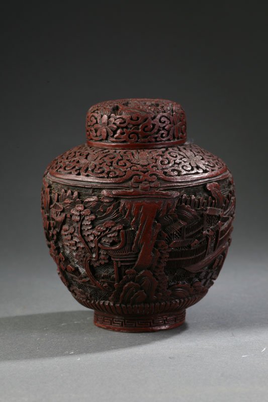 ORIENTAL GINGER JAR.