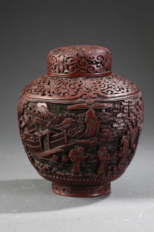 ORIENTAL GINGER JAR. - 2